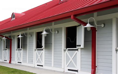 metal equestrian barn house|metal horse stables.